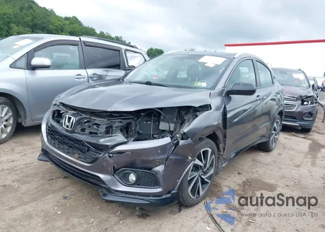 2019 Honda Hr-V Sport из США, поврежденный, VIN 3CZRU6H11KG702929